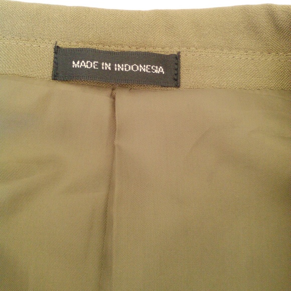 Camel Tan Corduroy Soprano Suit Blazer Peacoat Single-Breasted Sport Jacket Silk - Picture 2 of 8